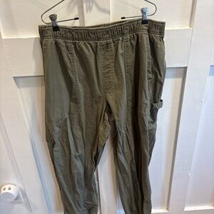 Women’s Olive Green Utility Pants